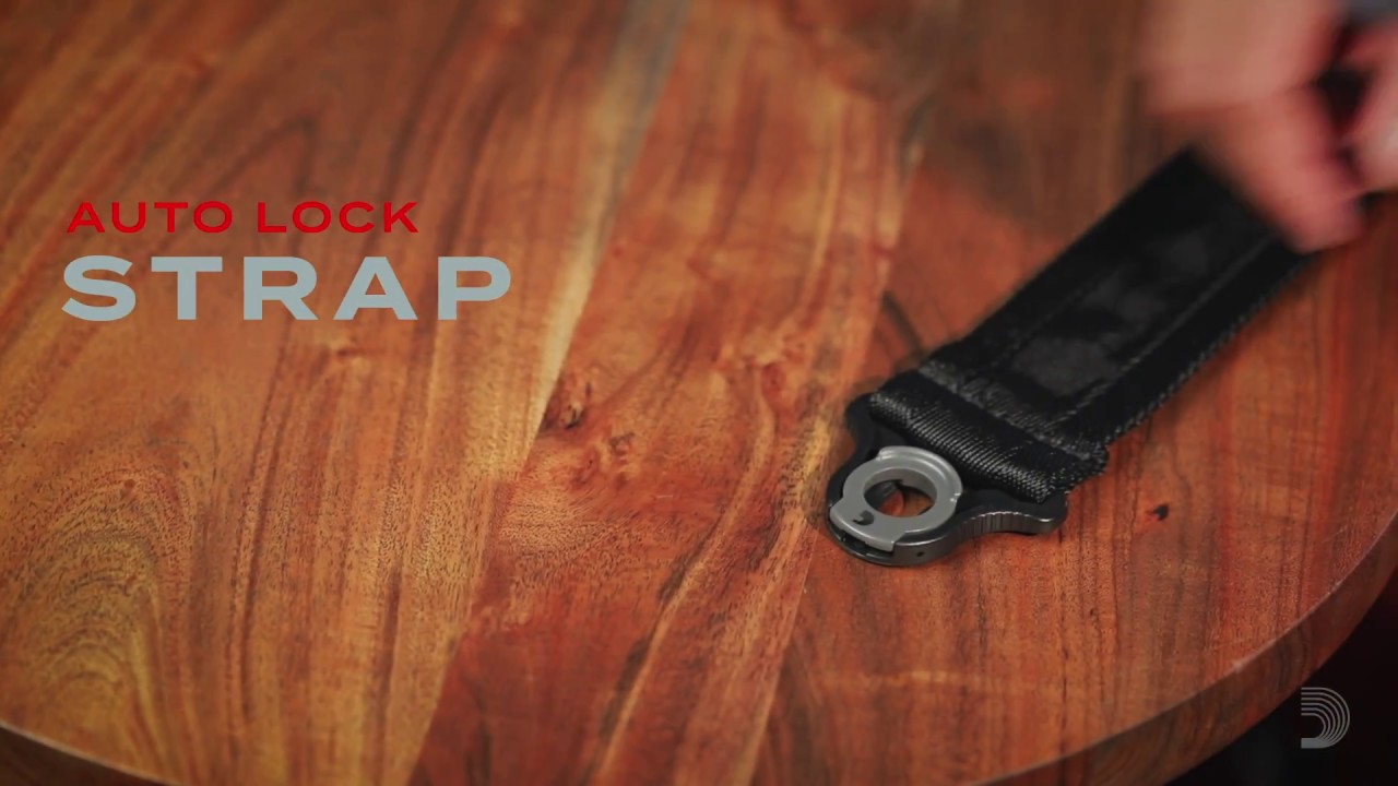 Auto Lock Guitar Strap