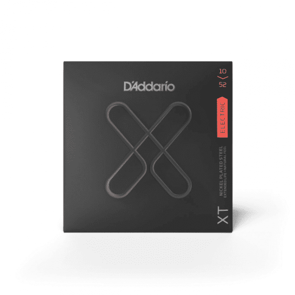 D'Addario XT Electric Nickel Plated Steel Light Top/Heavy Bottom 10-52 XTE1052