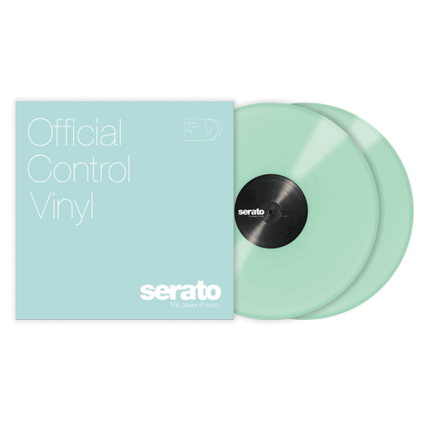 Serato Vinyl Timecode Glow in the Dark 12" Fluo (Paire)