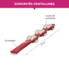 Fuzeau Sistre Rouge