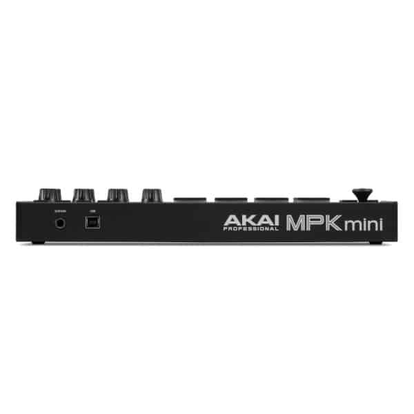 Clavier Maitre 25 mini notes 8 pads écran OLED Akai Pro MPK MINI MK3 Noir