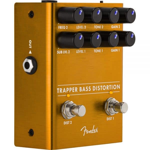 Pédale d'effets Fender Trapper Bass Distortion - FOTELEC