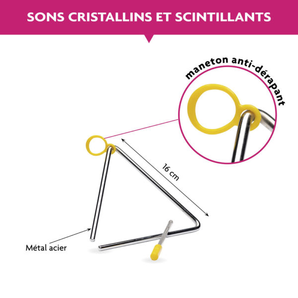 Fuzeau Triangle 16cm – Image 2
