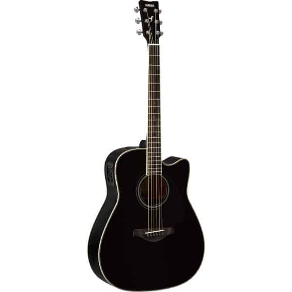 Guitare Acoustique Folk Electro-Acoustique Yamaha FGX820C Black