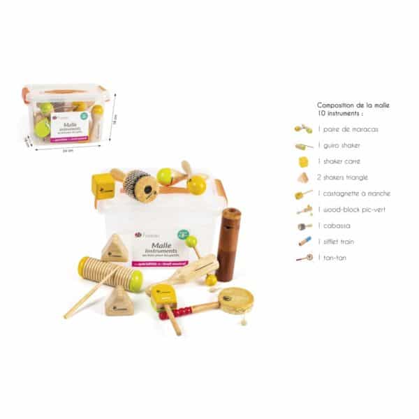 Fuzeau Malle 10 instruments en bois – Image 3