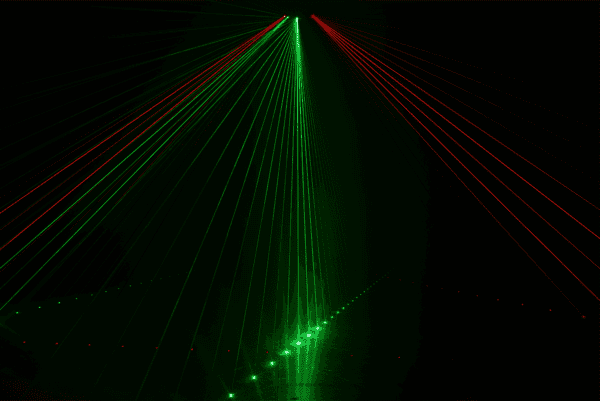 Laser d'animation 6 faisceaux 260mW RGB Algam Lighting SPECTRUM SIX RGB