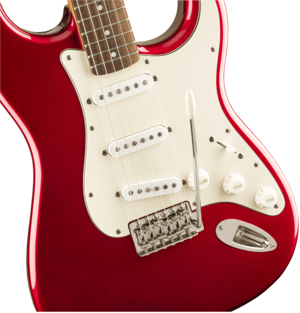 Squier Classic Vibe '60s Strat LRL Candy Apple Red – Image 3