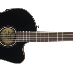 Fender CN-140SCE Nylon Thinline Black Noir