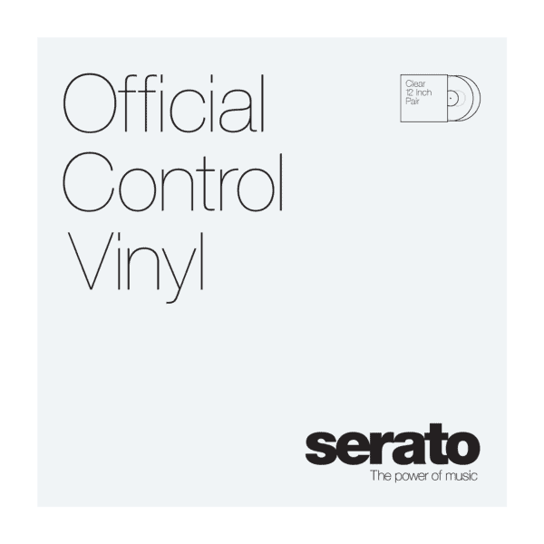 Serato Vinyl Control Tone Transparent 12" (Paire) – Image 3