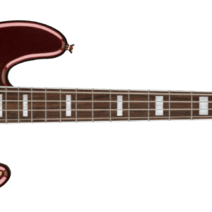 Squier 40th Anniversary Jazz Bass Gold Ed Ruby Red Metallic 0379440515