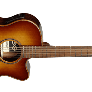 Guitare acoustique Lag T118ACE Brown Shadow