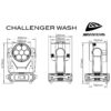Jeux de lumière JB Systems CHALLENGER WASH
