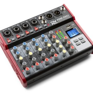 Table de mixage 6 canaux, USB/MP3/BT Power Dynamics PDM-X601