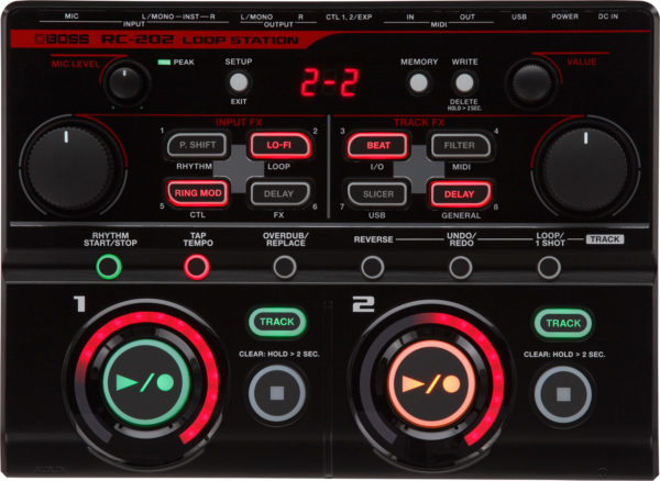 Pédale d'effets Boss Loop Station RC-202