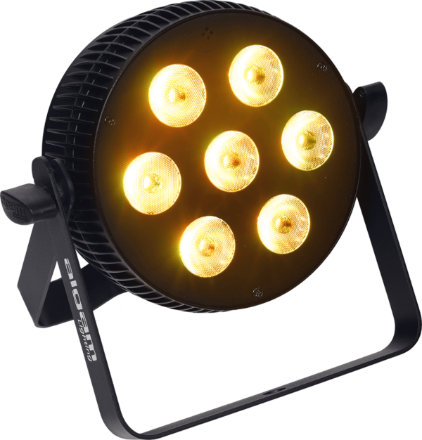 Par LED 7 x 10W RGBWAU Algam Lighting SLIMPAR-710-HEX