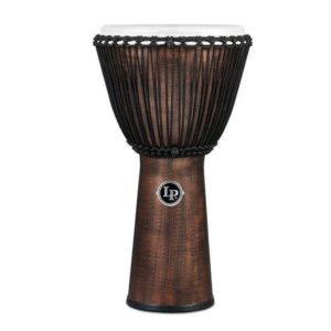 Latin Percussion Djembe World Beat FX Rope Tuned Cuivre LP724C