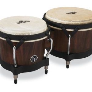 Latin Percussion Bongos Matador Wood Whiskey Barrel M201-WB