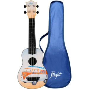 Flight TUS25 ABS Travel Ukulele Bus/Campervan