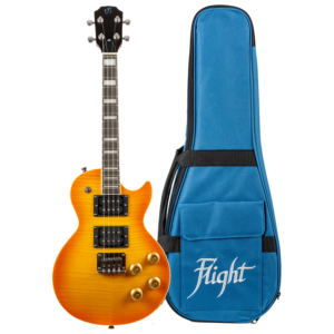 Flight Centurion Tenor Electric Ukulele Vintage Burst