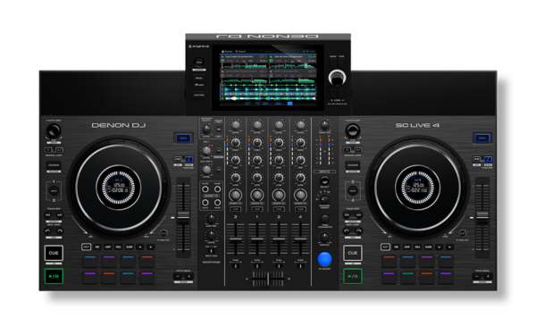 Système DJ autonome 4 voies avec écran tactile 7" Denon DJ SC LIVE4
