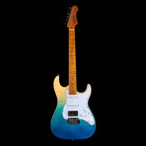Guitare électrique Jet Guitars JS450 Transparent Blue