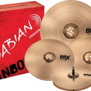 Pack cymbales Sabian B8X Set harmonique 14"-16"-20" + crash 18"