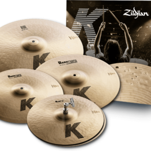 Pack cymbales Zildjan K Set 14"-16"-20" + 18" K0800-I7