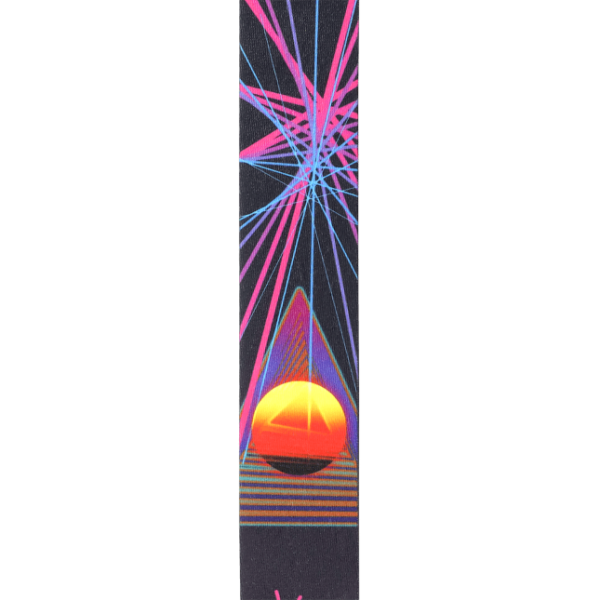 D'Addario Sangle polyester Outrun Neon Stars