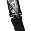 D'Addario Sangle Guitare avec boucle pivotante Joe Satriani Black Paisley 50JSSV17
