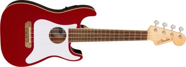Fender Fullerton Strat Uke Candy Apple Red