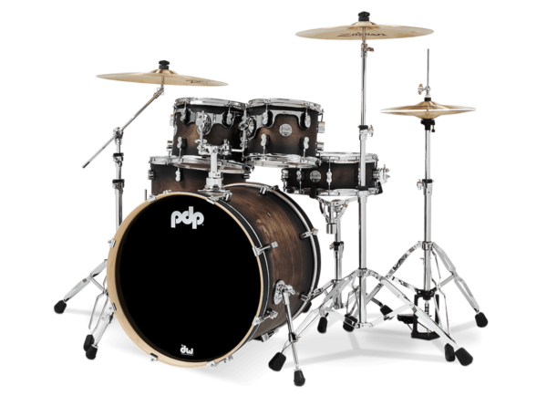 PDP Shellset Concept Maple 22" Satin Charcoal Burst – Image 3