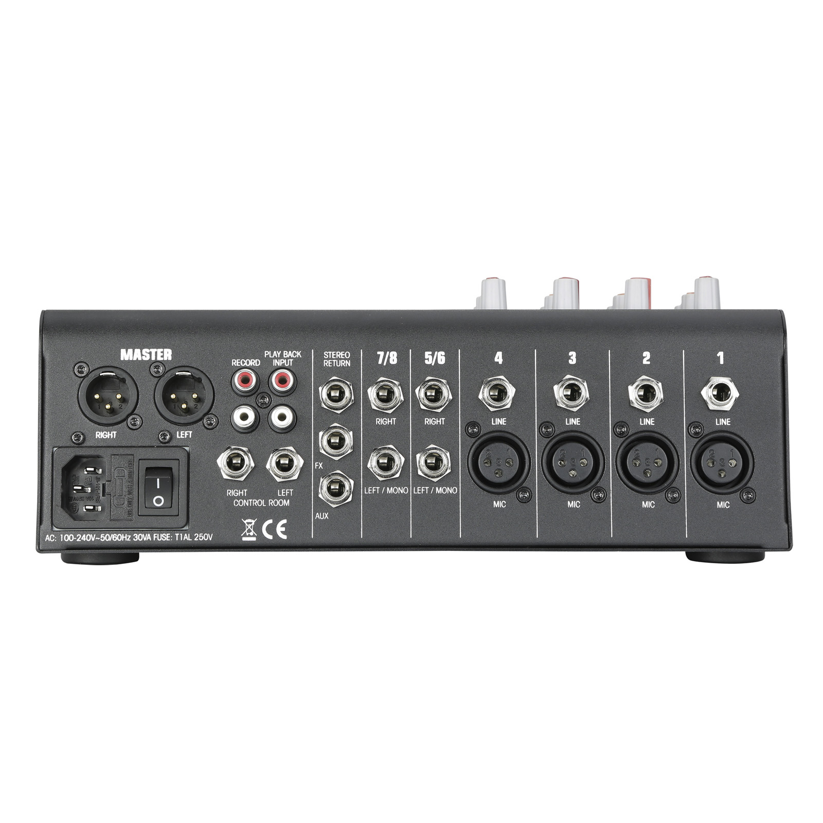 DA MX4 USB Table de mixage analogique Definitive audio
