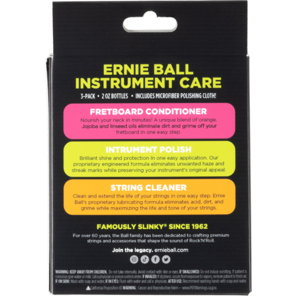 Ernie Ball Kit d'entretien Guitare 4225 – Image 3
