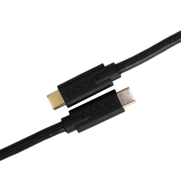 UDG Cable UDG USB 3.2 C-C Noir Droit 1,5m U99001BL