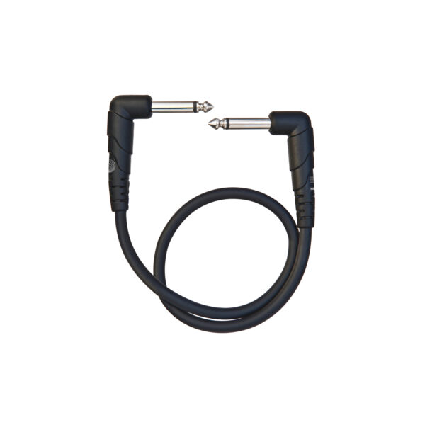 D'Addario Câble Patch Angle Droit 15cm PW-CGTPRA-03 (pack de 3)