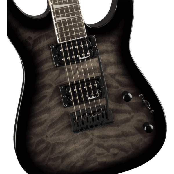 Jackson JS Series Dinky JS20 DKQ 2PT Transparent Black Burst – Image 3