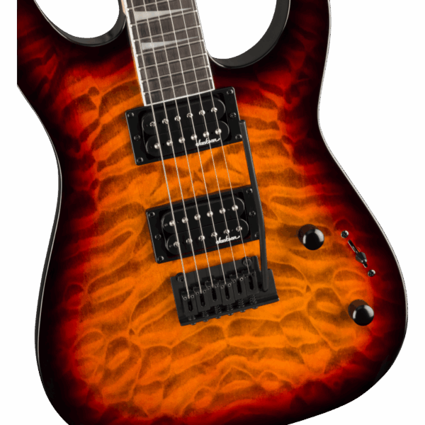 Jackson JS Series Dinky JS20 DKQ 2PT Transparent Tobacco Burst – Image 3