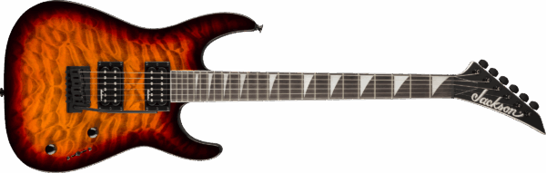 Jackson JS Series Dinky JS20 DKQ 2PT Transparent Tobacco Burst