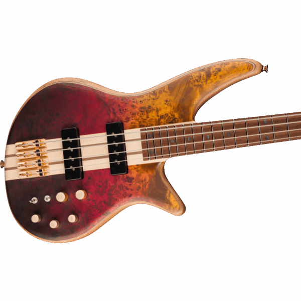 Jackson Pro Series Spectra Bass SBP IV Firestorm Fade – Image 4