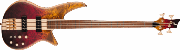 Jackson Pro Series Spectra Bass SBP IV Firestorm Fade