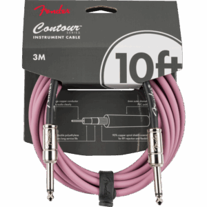 Fender Câble jack / jack  Contour Burgundy Mist 3m