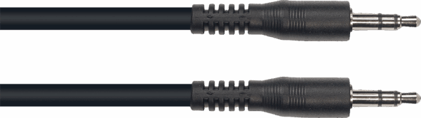 Yellow Cable Mini jack str 3,5 mâle/ mini j. str 3,5 mâle 3m K17-3