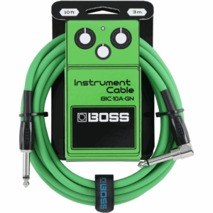 Boss Câble jack / jack 3m BIC-10A Vert