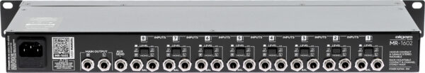 Algam Audio Mixeur compact 8 canaux stéréo rackable MR 1602 – Image 2