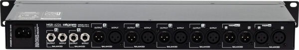 Algam Audio Mixeur 6-en-2 / Splitter 2-en-6 rackable MSR 6226 – Image 2