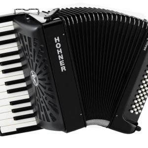 Hohner BRAVO I 49F Noir + Housse