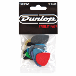 Dunlop Sachet Variety Pack Medium/Heavy, 12 médiators PVP102