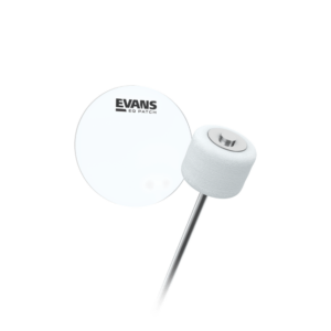Evan's Patch simple-pédale grosse caisse plastique translucide EQPC1