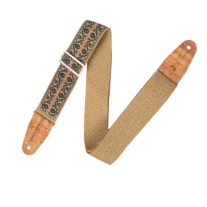 Levy's Sangle vegan en chanvre Berry and Taupe MH8P-007