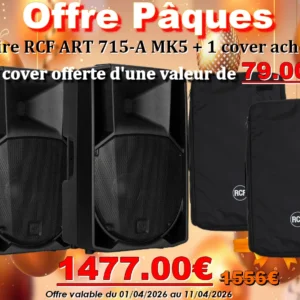 RCF Pack ART 715-A MK5 + Cover